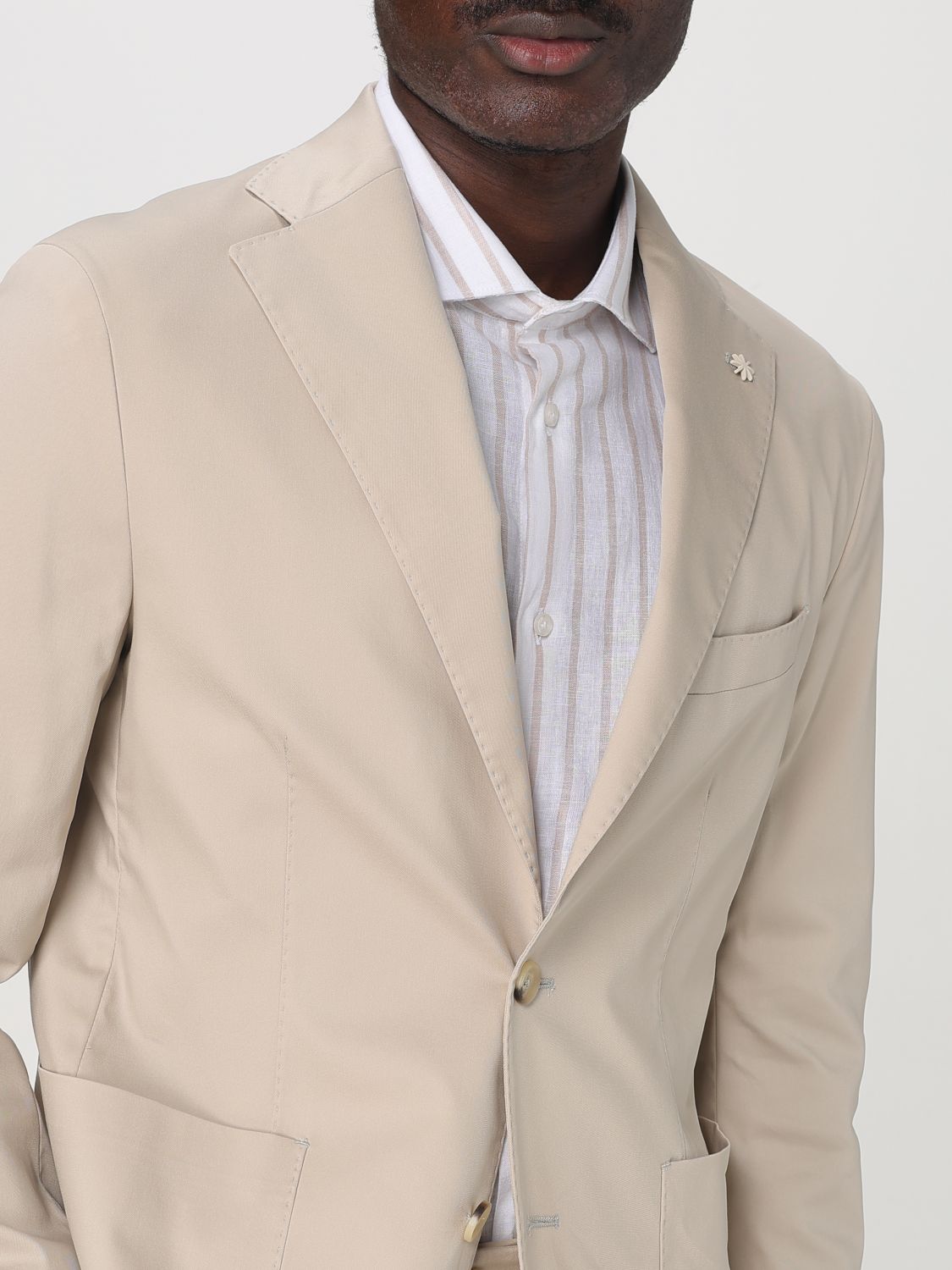 Blazer Men color Blue