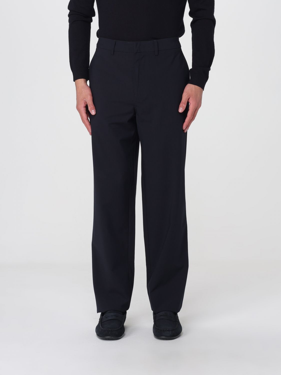 Pants Men color Navy