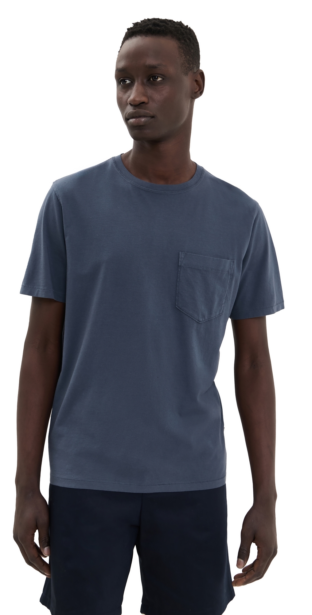 Billy Reid Washed Tee Navy