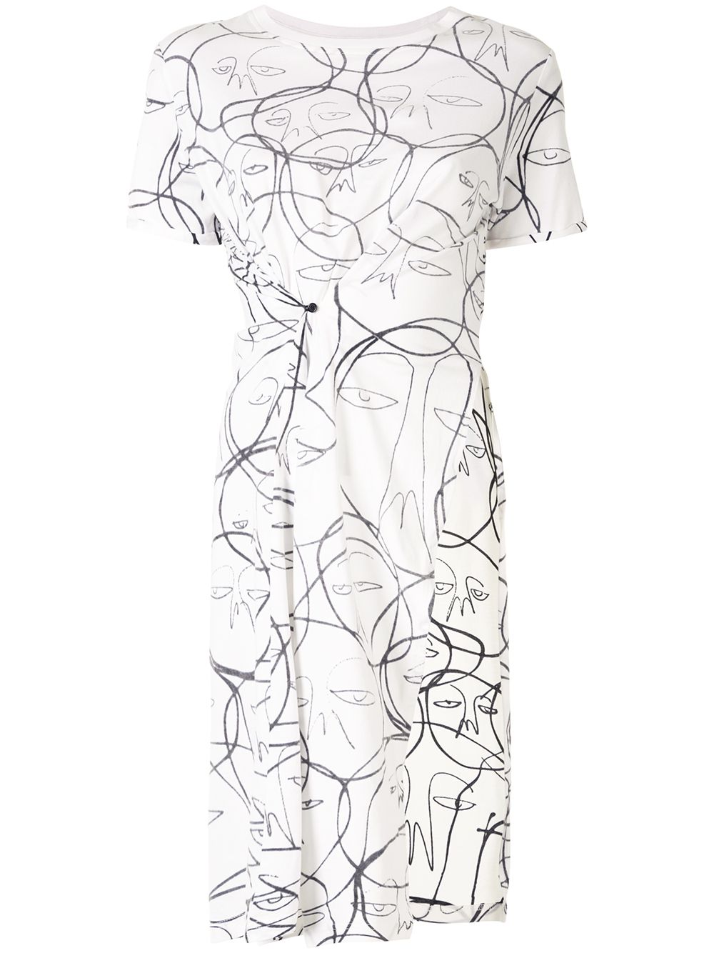 One Of A Kind asymmetric top - White
