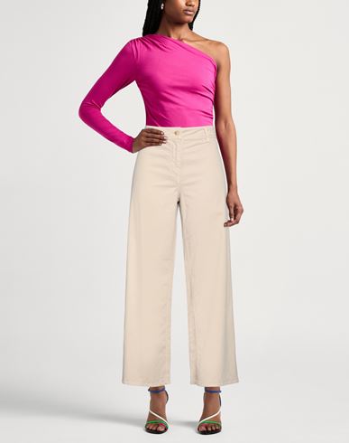 Woman Pants Beige