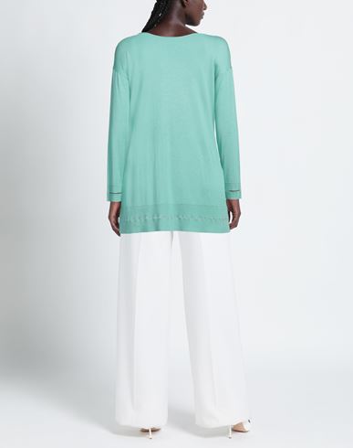 Woman Sweater Light green Size S Virgin Wool, Silk, Cashmere