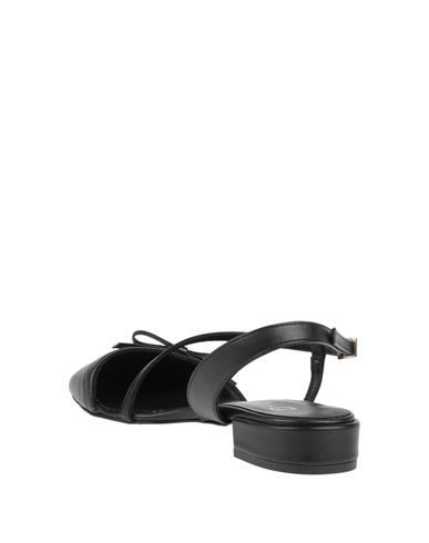 Woman Ballet flats Black Size 6 Leather