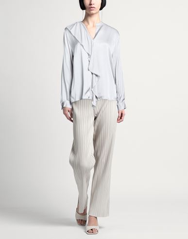 Woman Top Light grey Size 10 Viscose