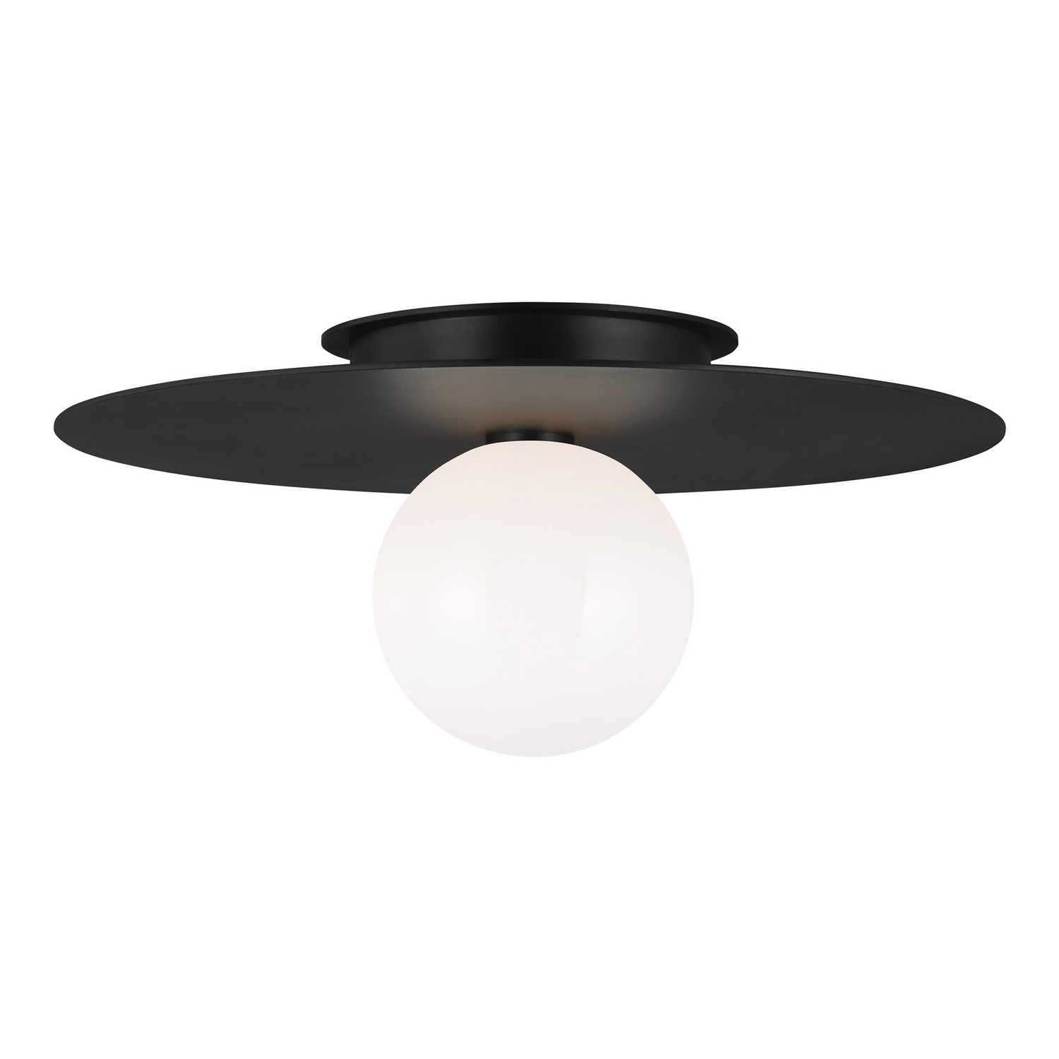 Visual Comfort Studio Nodes Ceiling Light in Midnight Black by Kelly Wearstler