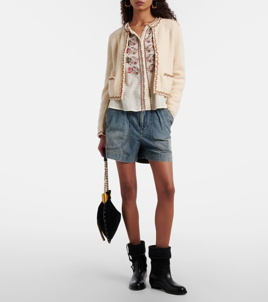 Rochelle wool-blend tweed cardigan