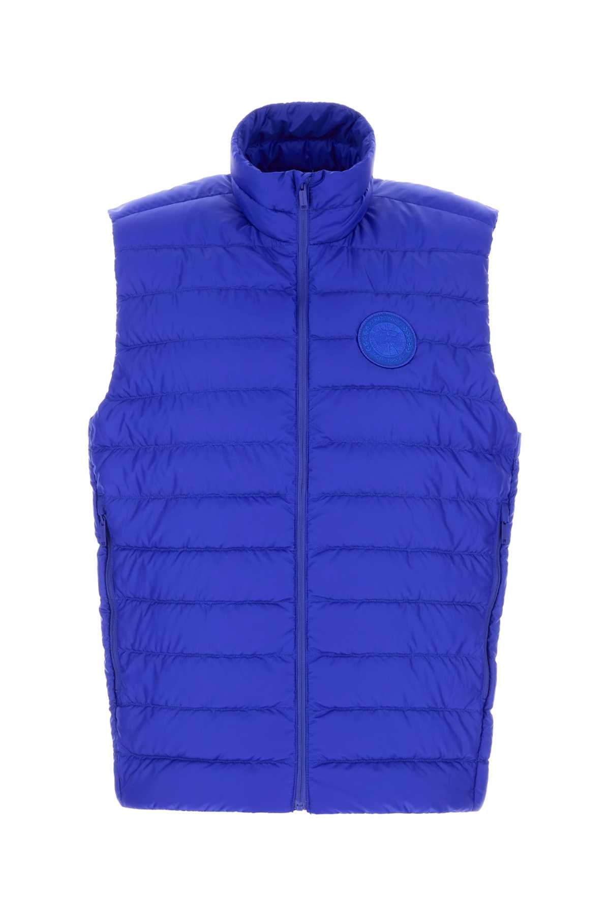 Down-Insulated Vest — Blue