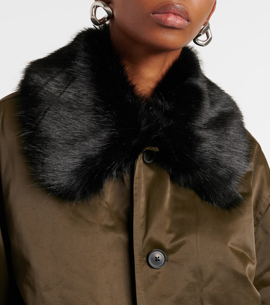 Nili Lotan Blaise faux fur-trimmed parka
