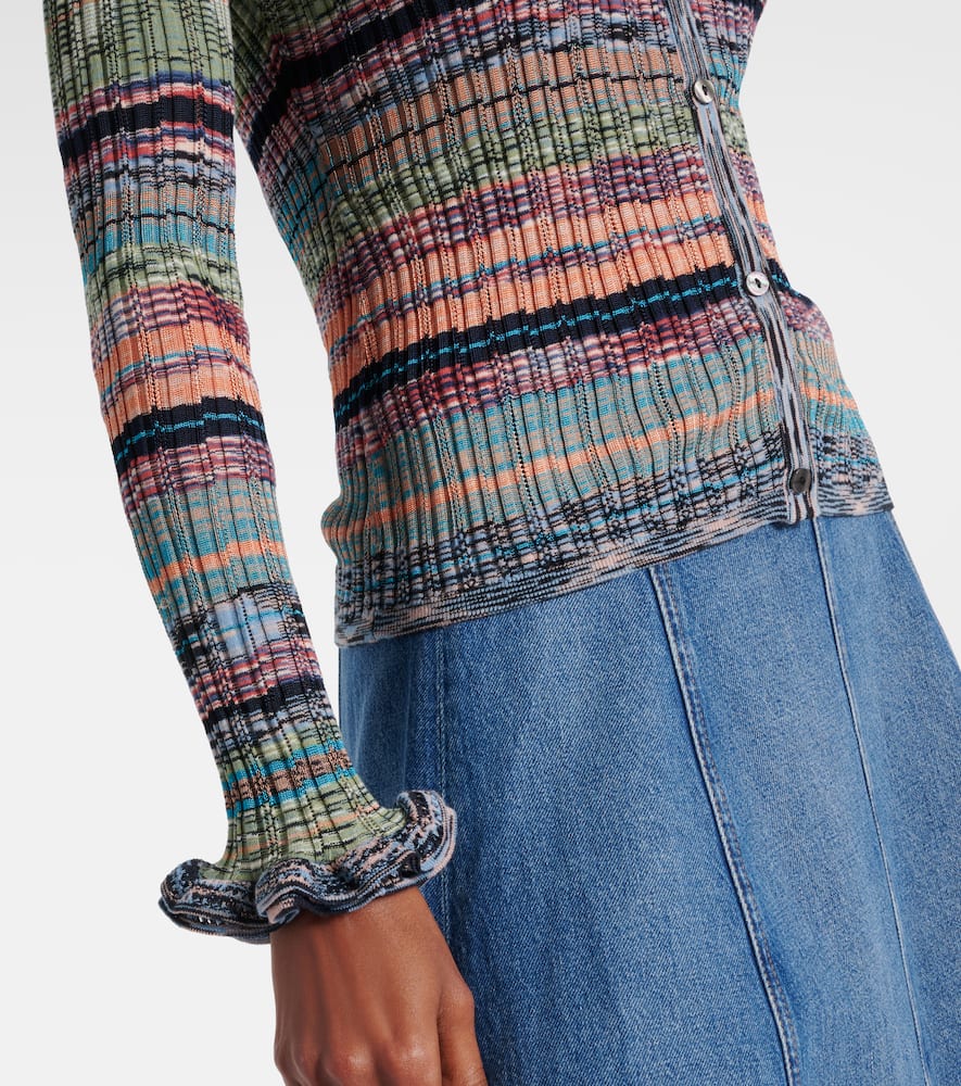 Lex striped cardigan