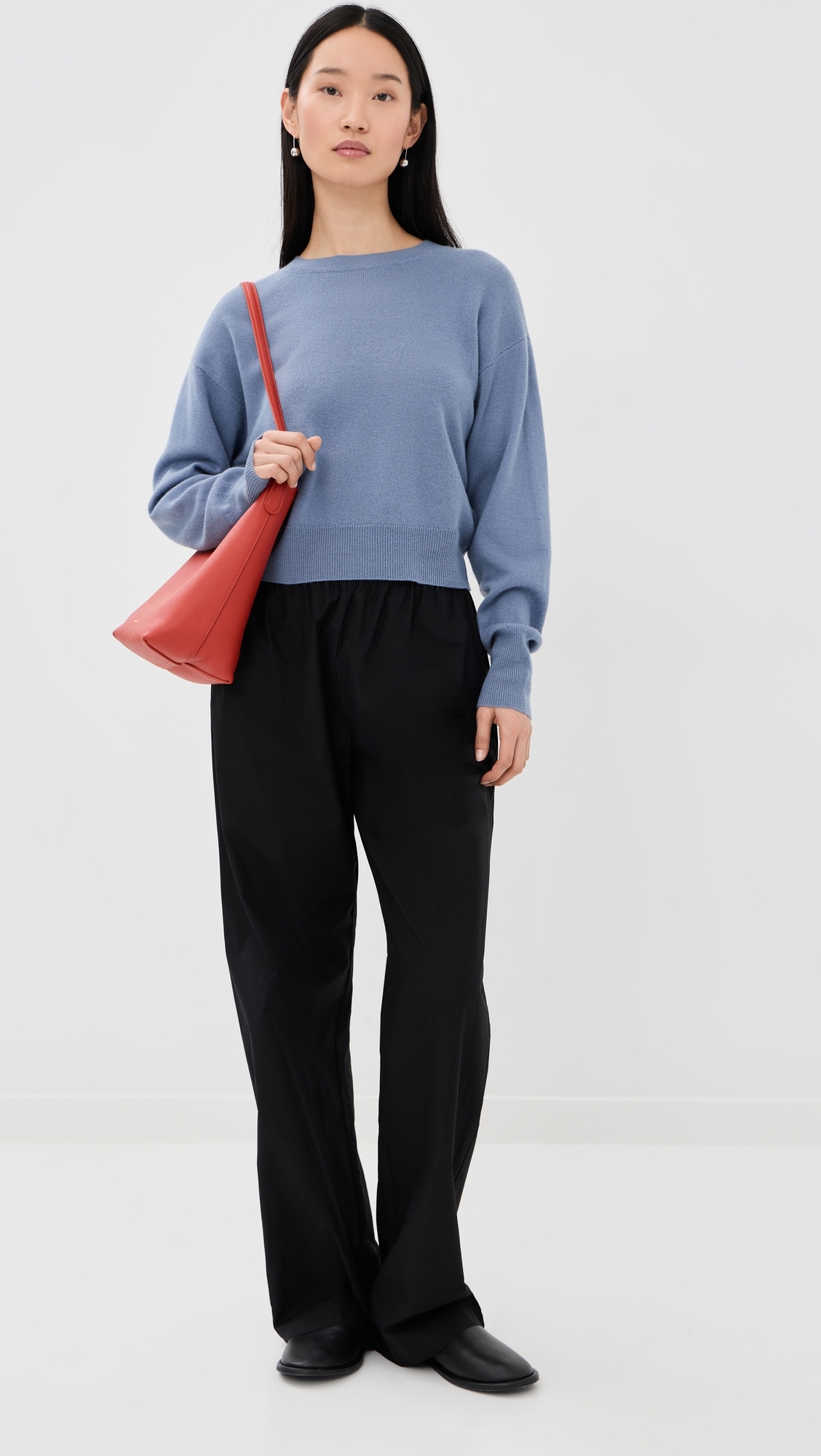 Menorca Cashmere Sweater Ocean Blue