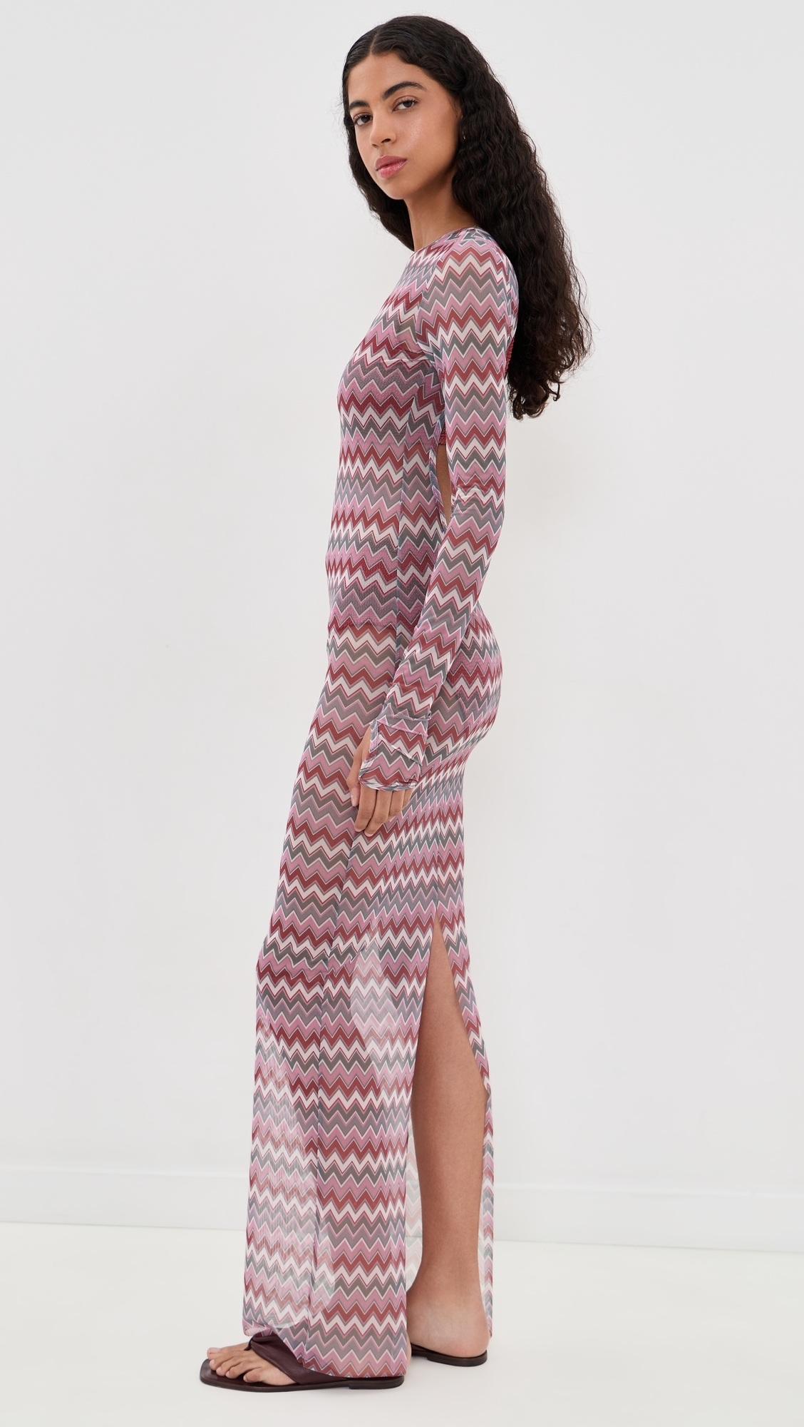 Renne Dress Bari Chevron