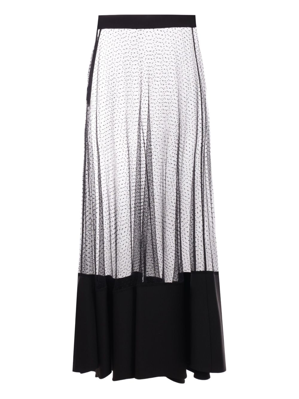 Tulle circle skirt - Black