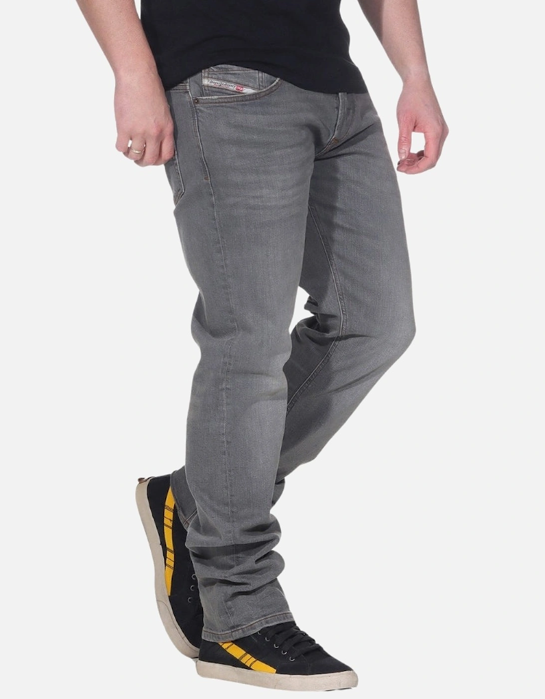 Men's Diesel Safado-X Straight Fit Grey Denim Jeans - Size: 28/32