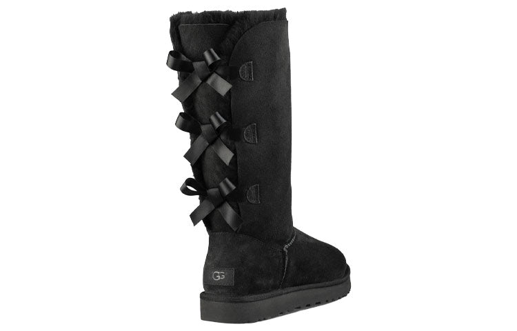 (WMNS) Bailey Bow Tall II Boot High Top Fleece Lined Black