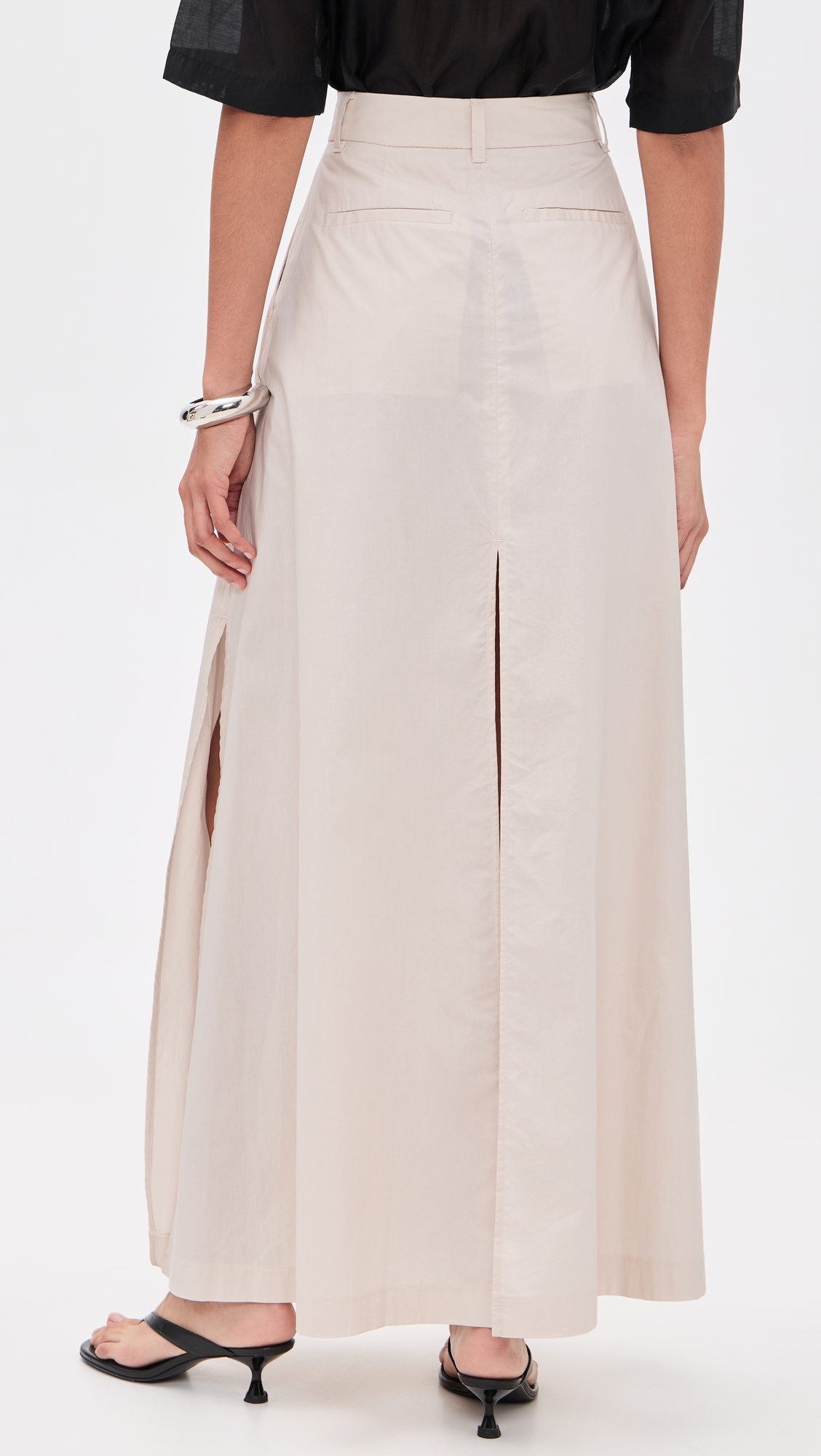 Daisy Popeline Skirt Sand