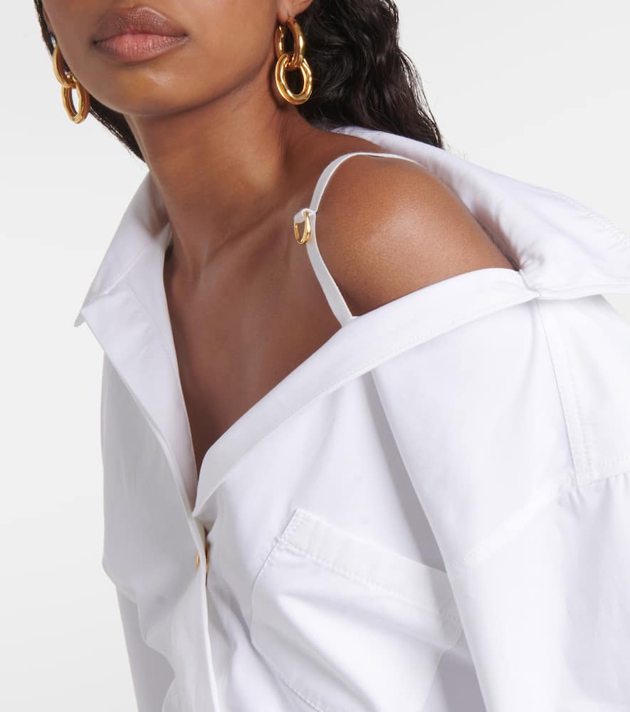 La Mini Robe Chemise cotton shirt dress