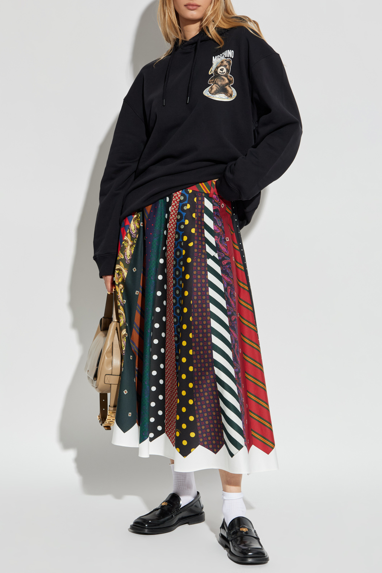 Sweatshirt With Print, Women's, Black