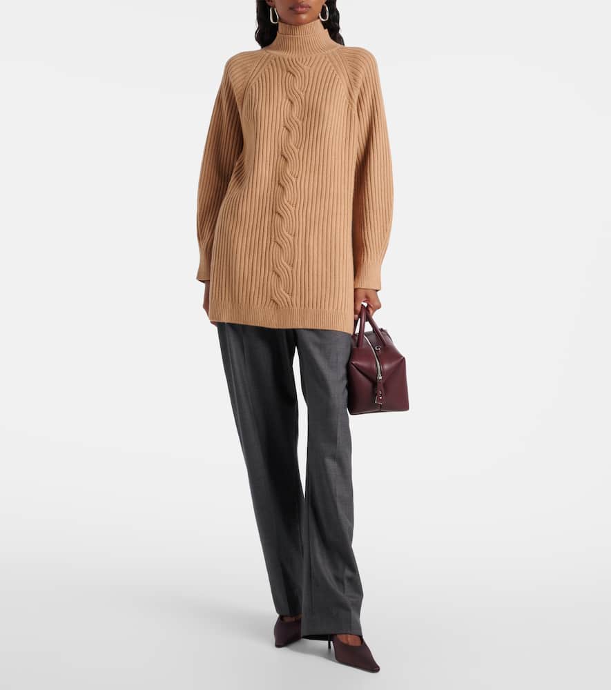 Alcazar wool and cashmere turtleneck sweater