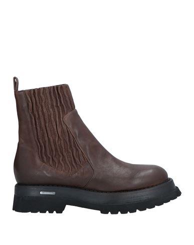 Woman Ankle boots Dark brown Size 6 Soft Leather