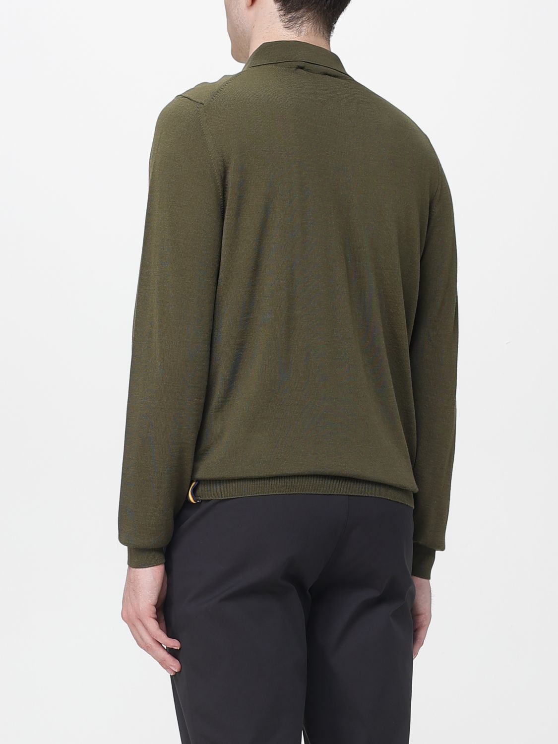 Polo Shirt Men color Green