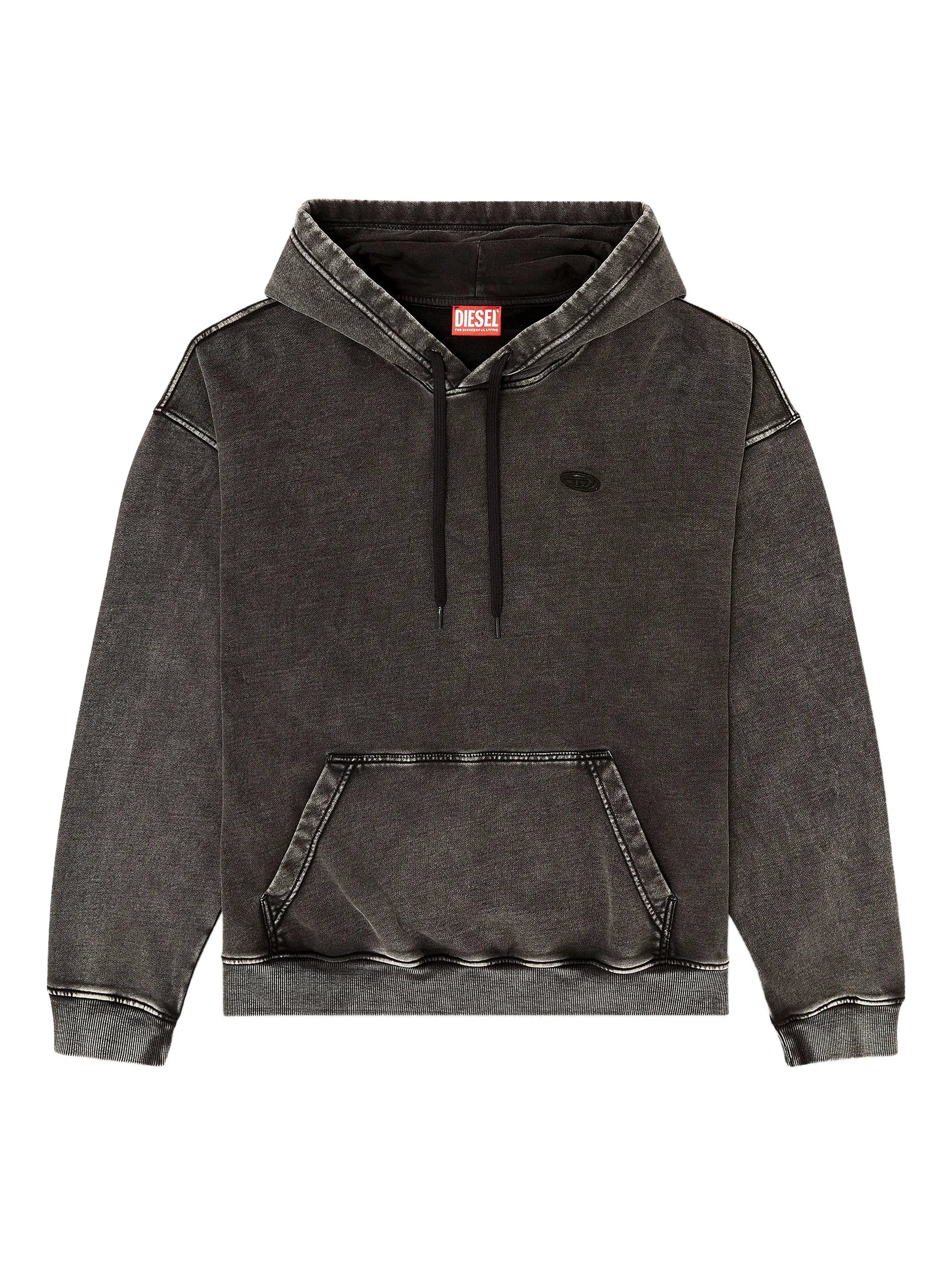 Boxy Hooded Sweatshirt for Men - SS26