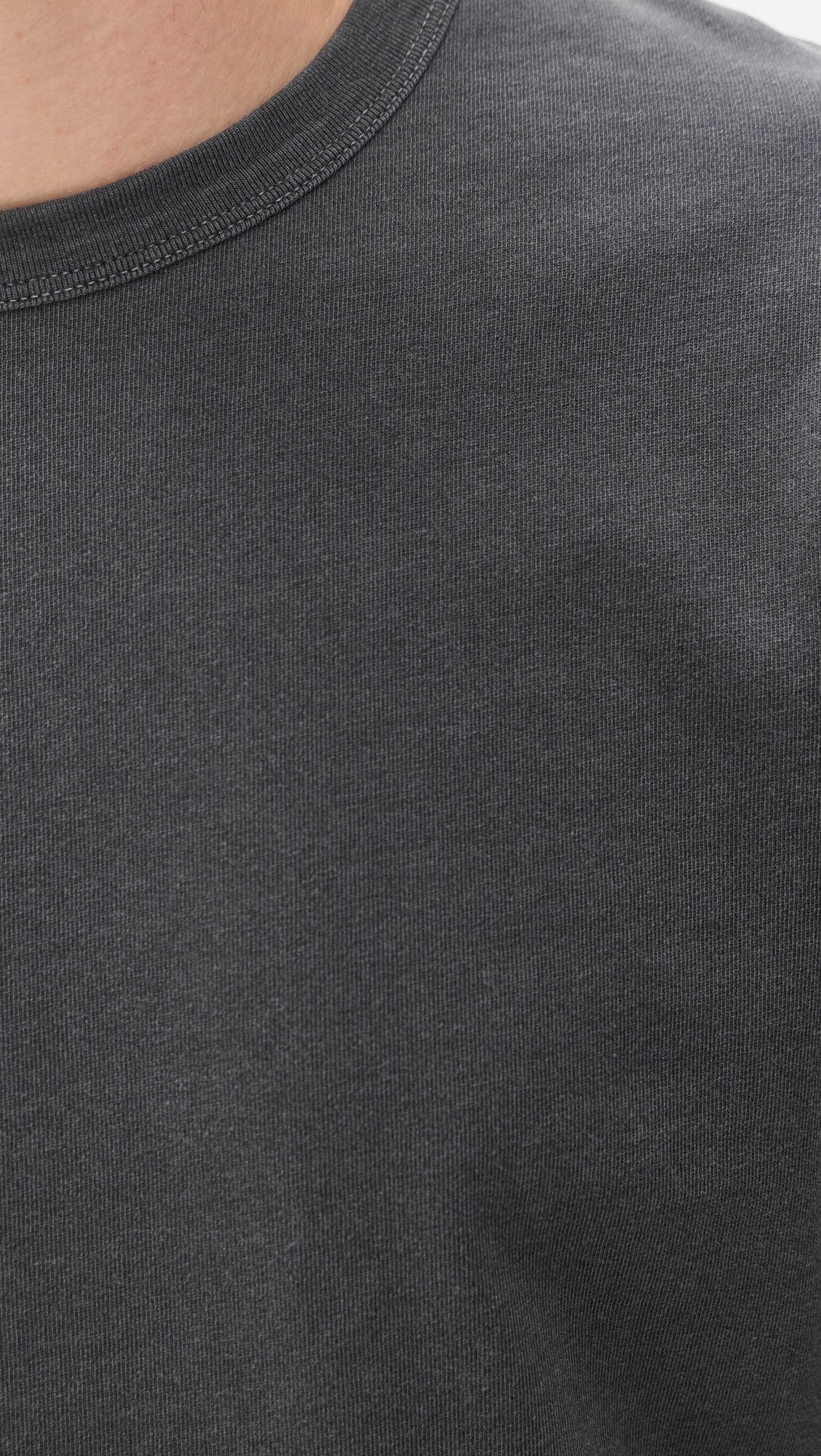 Recycled Jersey P. E. Tee Black