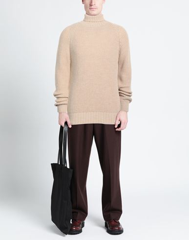 Man Turtleneck Beige