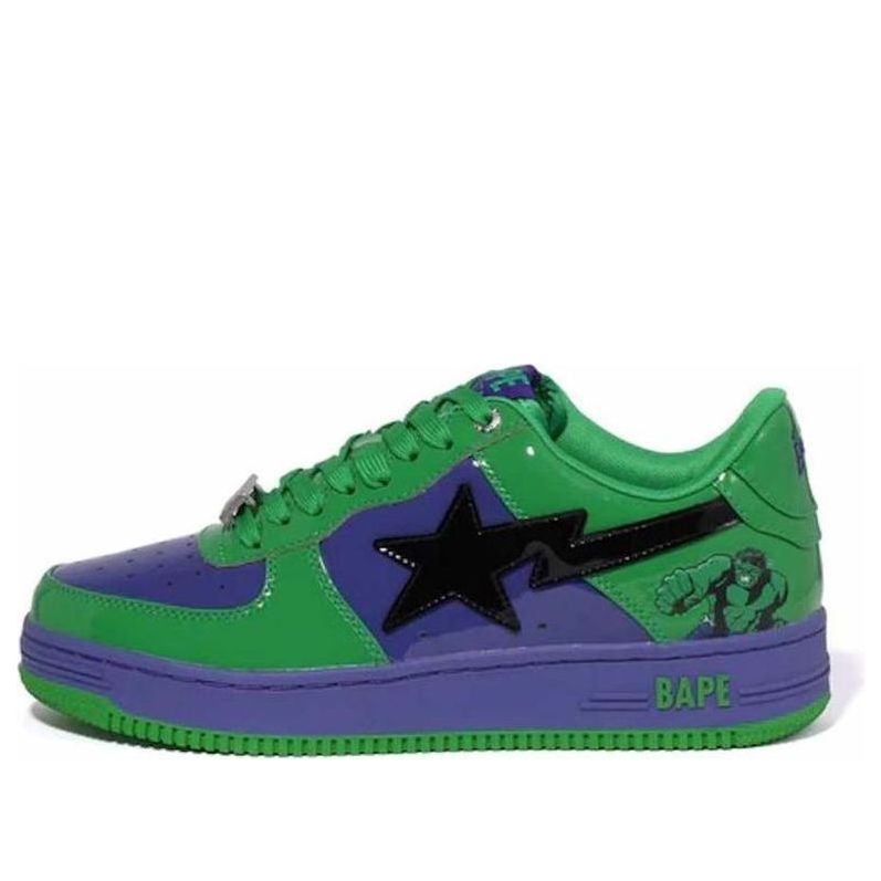 X Marvel Comics Bape Sta Low 'Hulk'