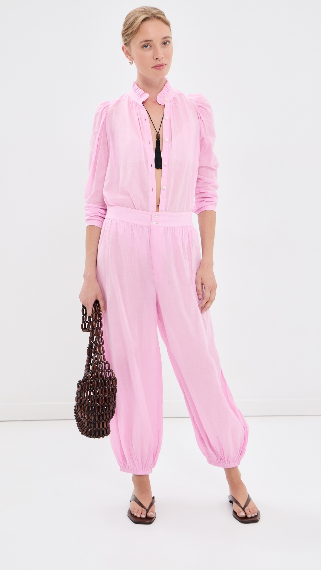 Margot Balloon Pants Light Pink