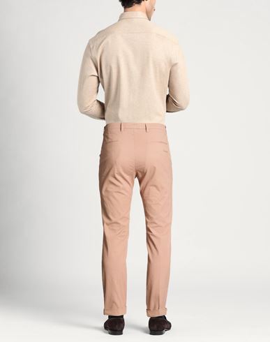 Man Pants Antique rose Size 34 Cotton, Elastane