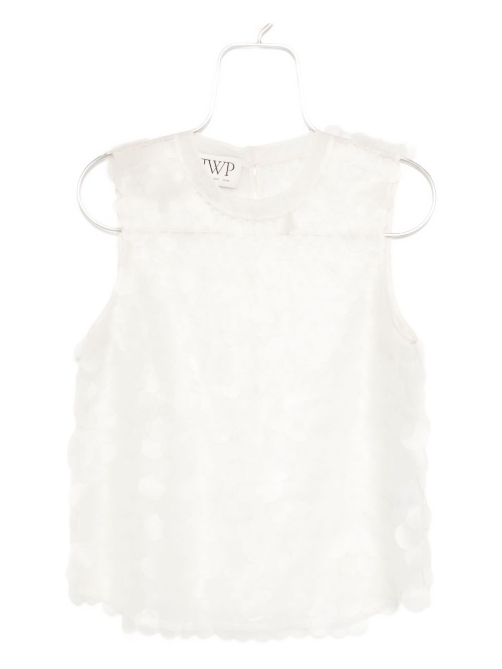 Shell top - White