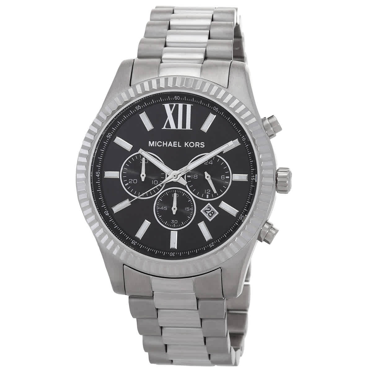 Lexington Chronograph Quartz Watch and Card Case Gift Set MK1091SET