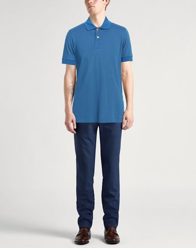 Man Polo shirt Blue