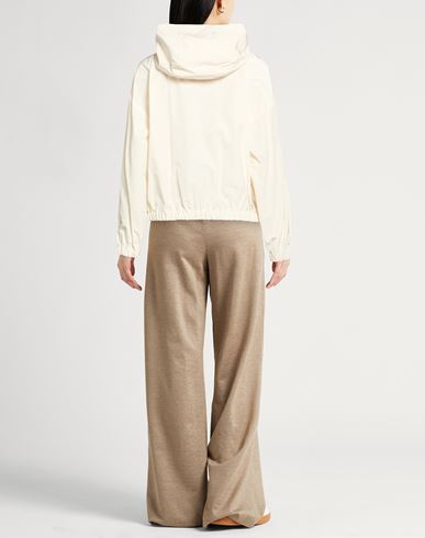 Easy Woman Jacket Beige Size 6 Cotton, Polyamide