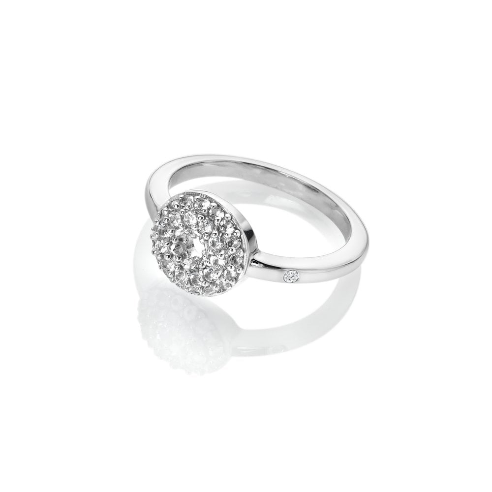 Forever White Topaz Ring Size: S
