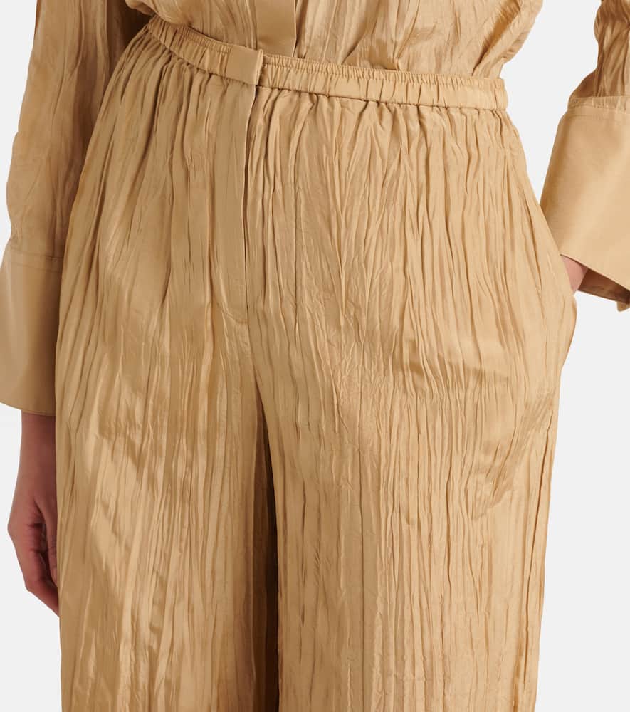 Thoresby silk palazzo pants
