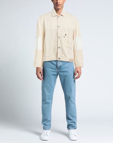 Man Jacket Ivory Size L Cotton