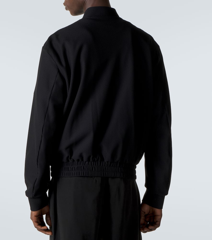 Logo blouson jacket