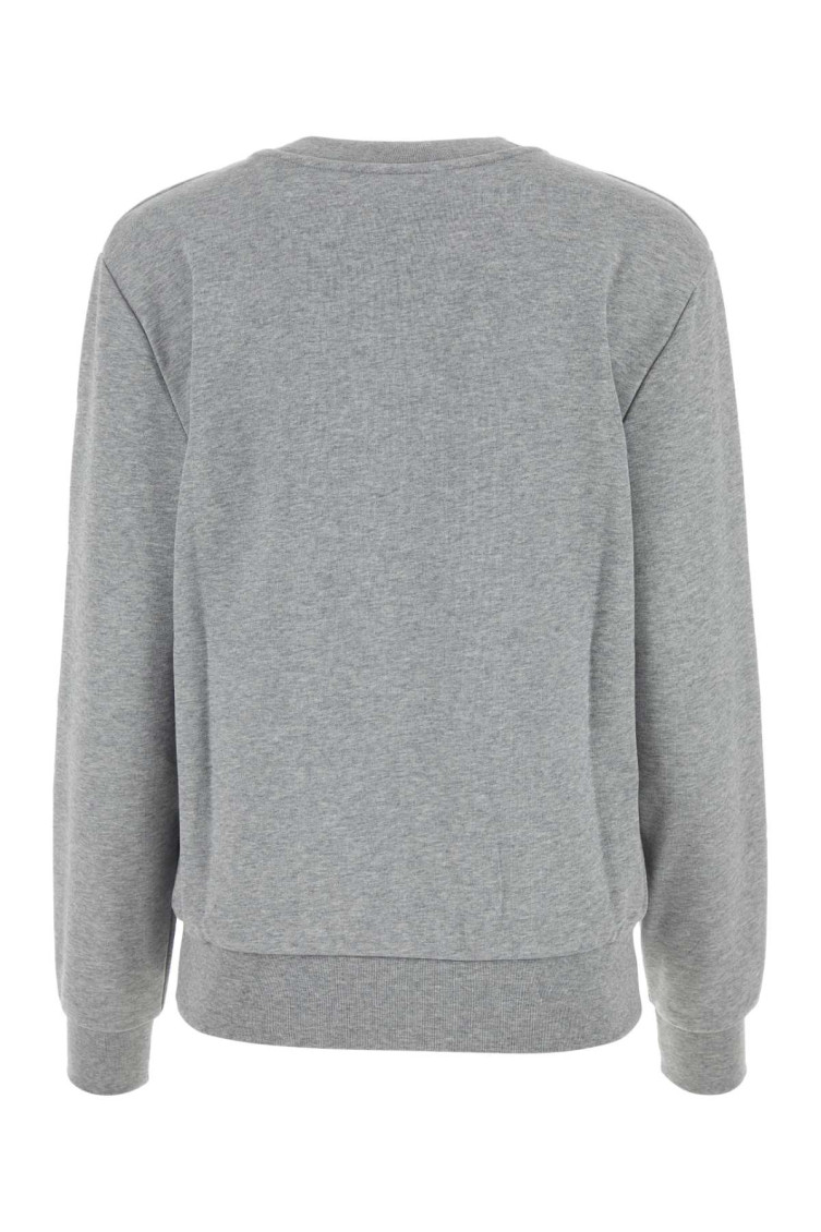 Melange Grey Cotton Sweatshirt