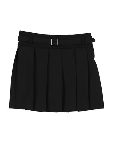 L:ú L:ú By Miss Grant Kid Girl Kids' skirt Black Size 12 Polyester, Elastane