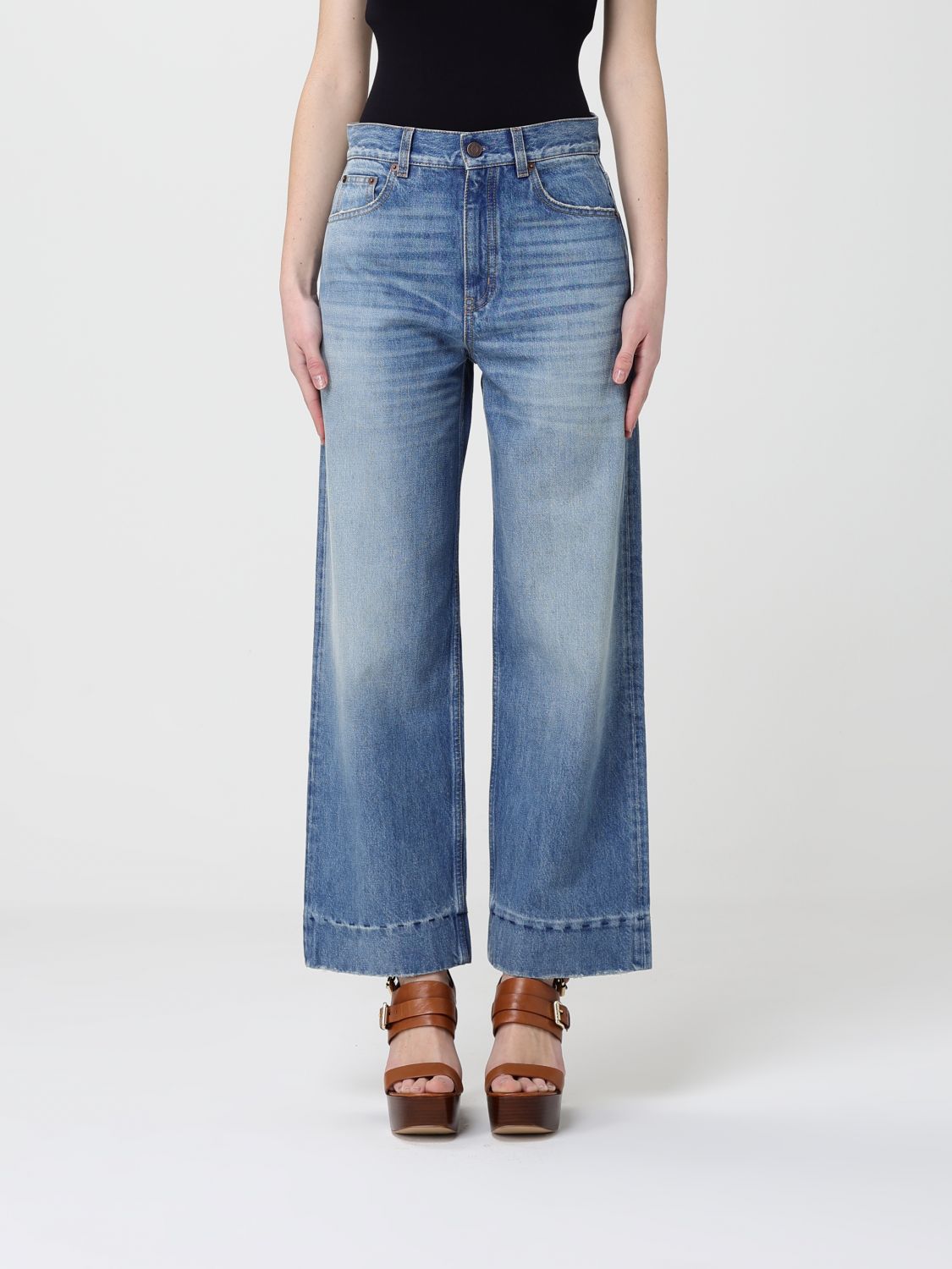 Jeans CHLOÉ Woman color Blue
