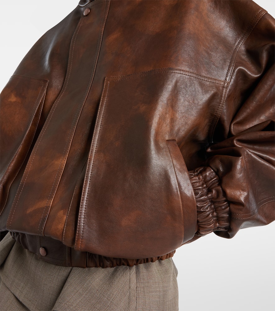 Leather jacket