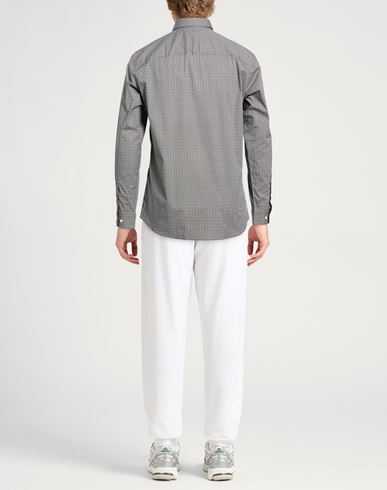 Man Shirt Midnight blue Size S Organic cotton, Cotton, Elastane