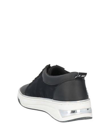F_wd Woman Sneakers Black Size 5 Textile fibers