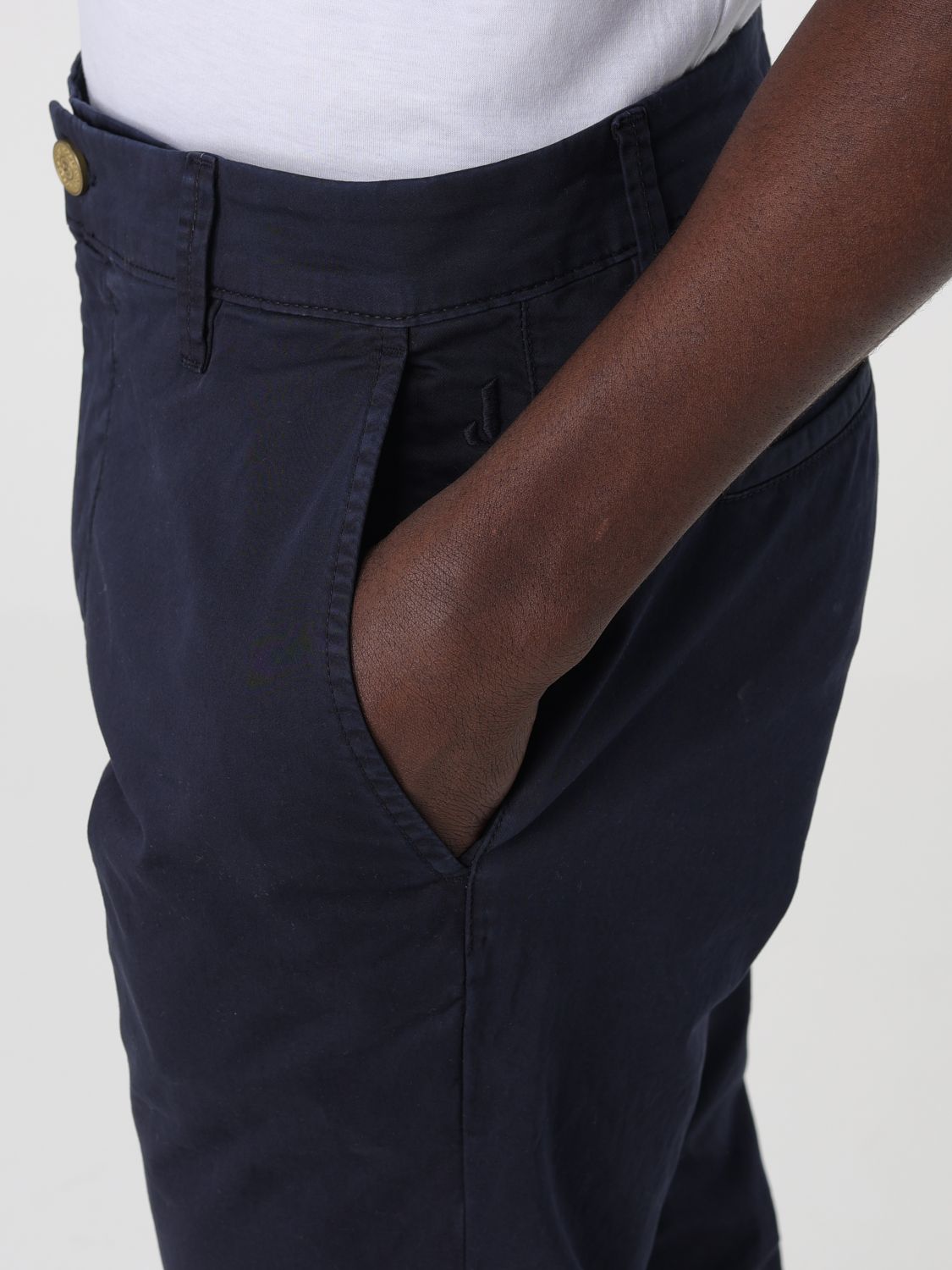 Pants Men color Navy