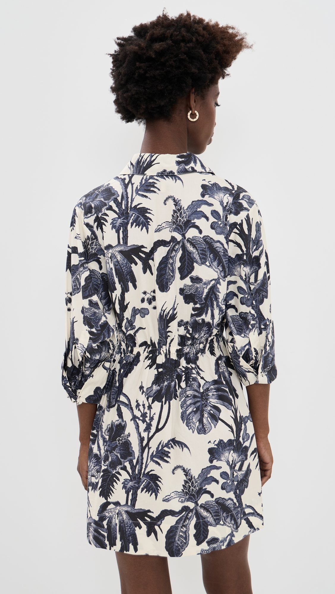 Henry Dress Fauna Floral Navy