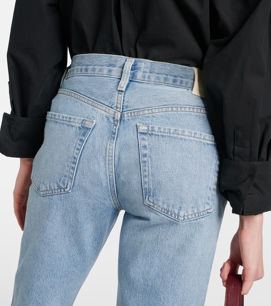 Isla low-rise straight jeans