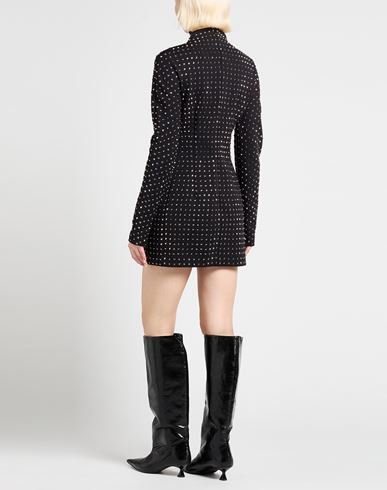 Woman Mini dress Black Size XS Polyamide, Elastane
