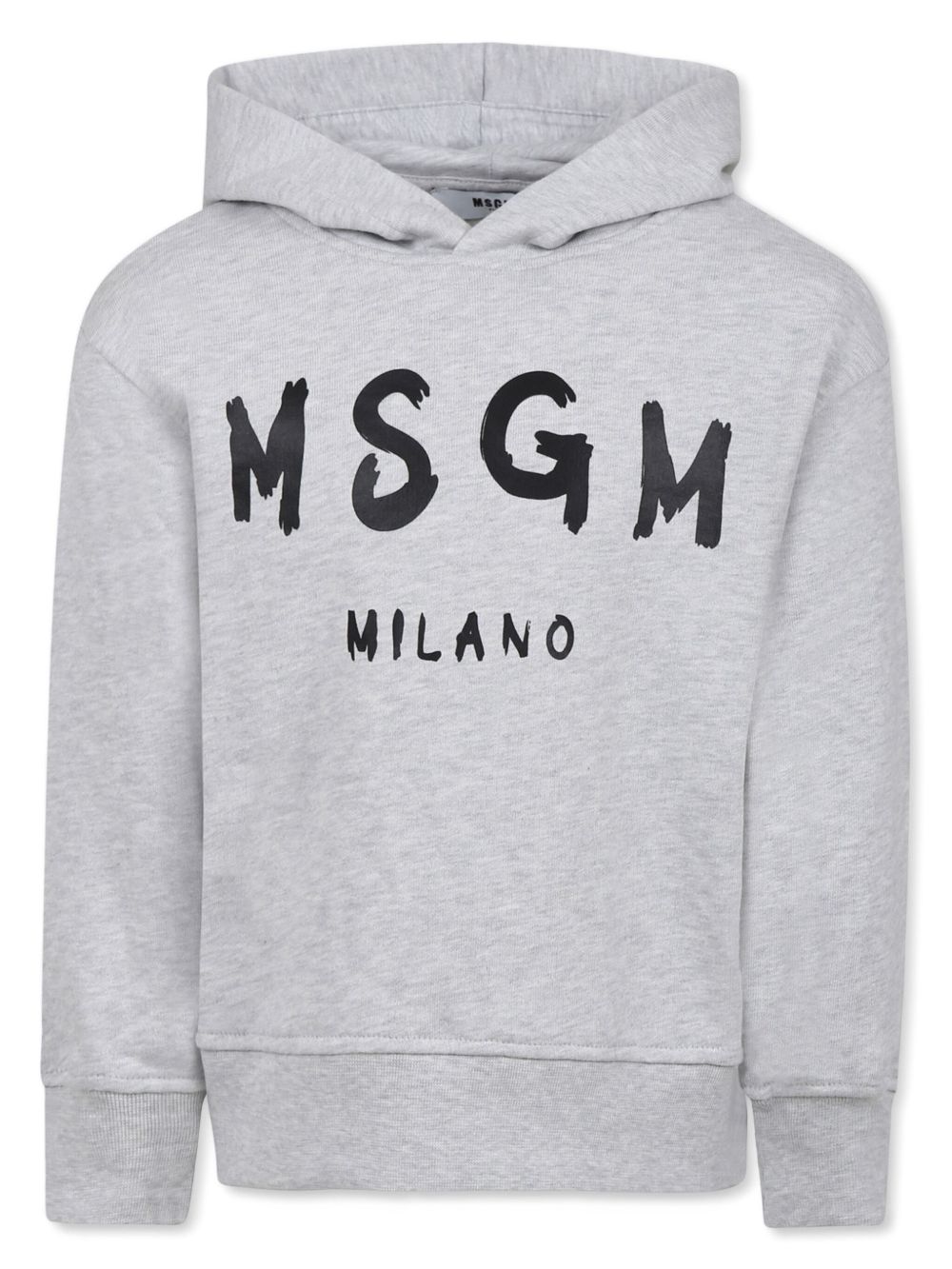 Logo-print hoodie - Grey