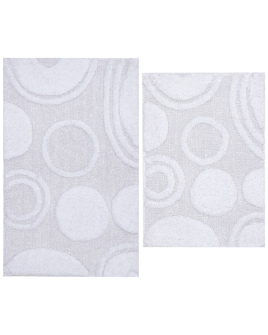 2Pc Cotton Bath Rug Set